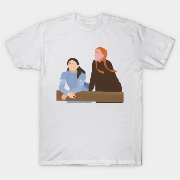 Anne and Diana Fan Art T-Shirt by senaeksi